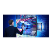 Produktbild för Samsung QM55B-T QMB Series - 55" LED-bakgrundsbelyst LCD-skärm - 4K - för digital skyltning