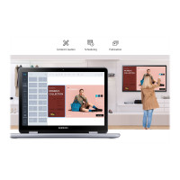 Produktbild för Samsung QM55B-T QMB Series - 55" LED-bakgrundsbelyst LCD-skärm - 4K - för digital skyltning