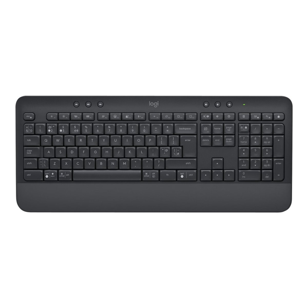 Produktbild för Logitech Signature K650 - tangentbord - QWERTY - brittisk - grafit Inmatningsenhet