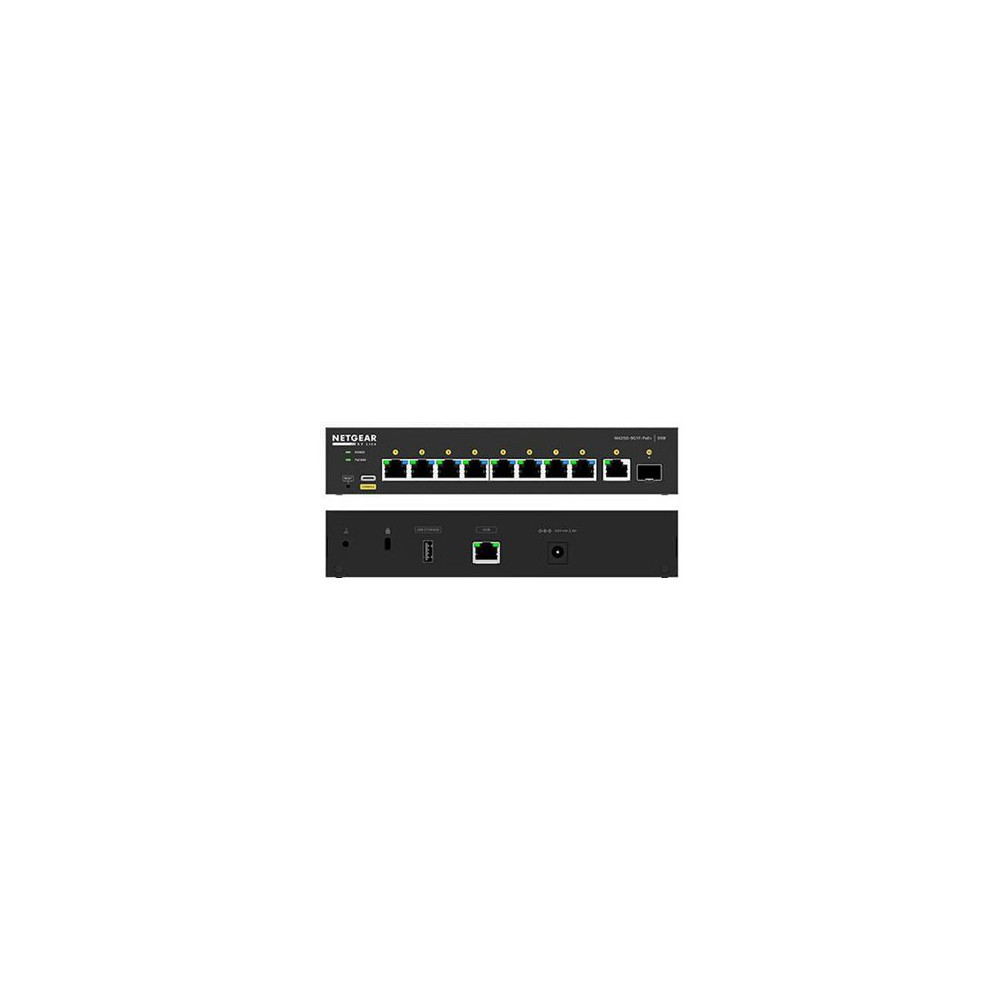 Produktbild för NETGEAR AV Line M4250-9G1F-PoE+ - switch - 10 portar - Administrerad