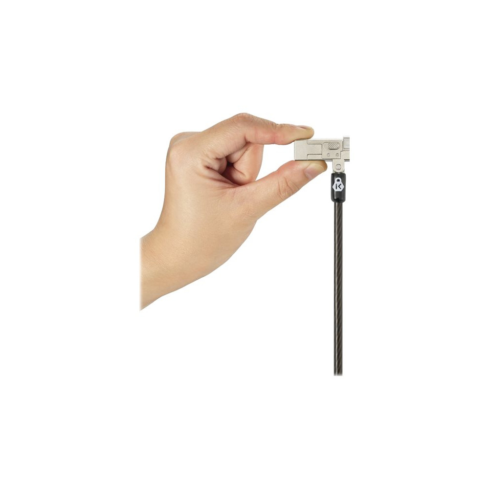 Produktbild för Kensington Slim NanoSaver 2.0 Keyed Laptop Lock - lås för säkerhetskabel