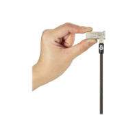 Produktbild för Kensington Slim NanoSaver 2.0 Keyed Laptop Lock - lås för säkerhetskabel