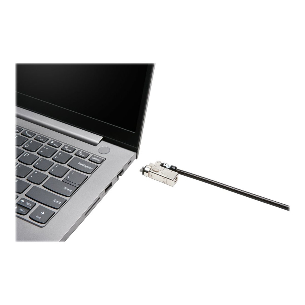Produktbild för Kensington Slim NanoSaver 2.0 Keyed Laptop Lock - lås för säkerhetskabel