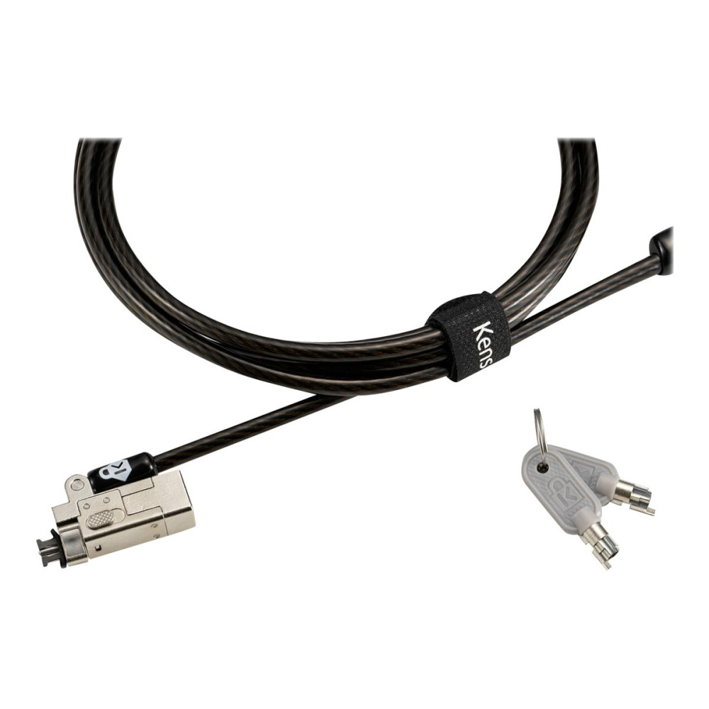 Produktbild för Kensington Slim NanoSaver 2.0 Keyed Laptop Lock - lås för säkerhetskabel