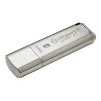 Produktbild för Kingston IronKey Locker+ 50 - USB flash-enhet - 128 GB
