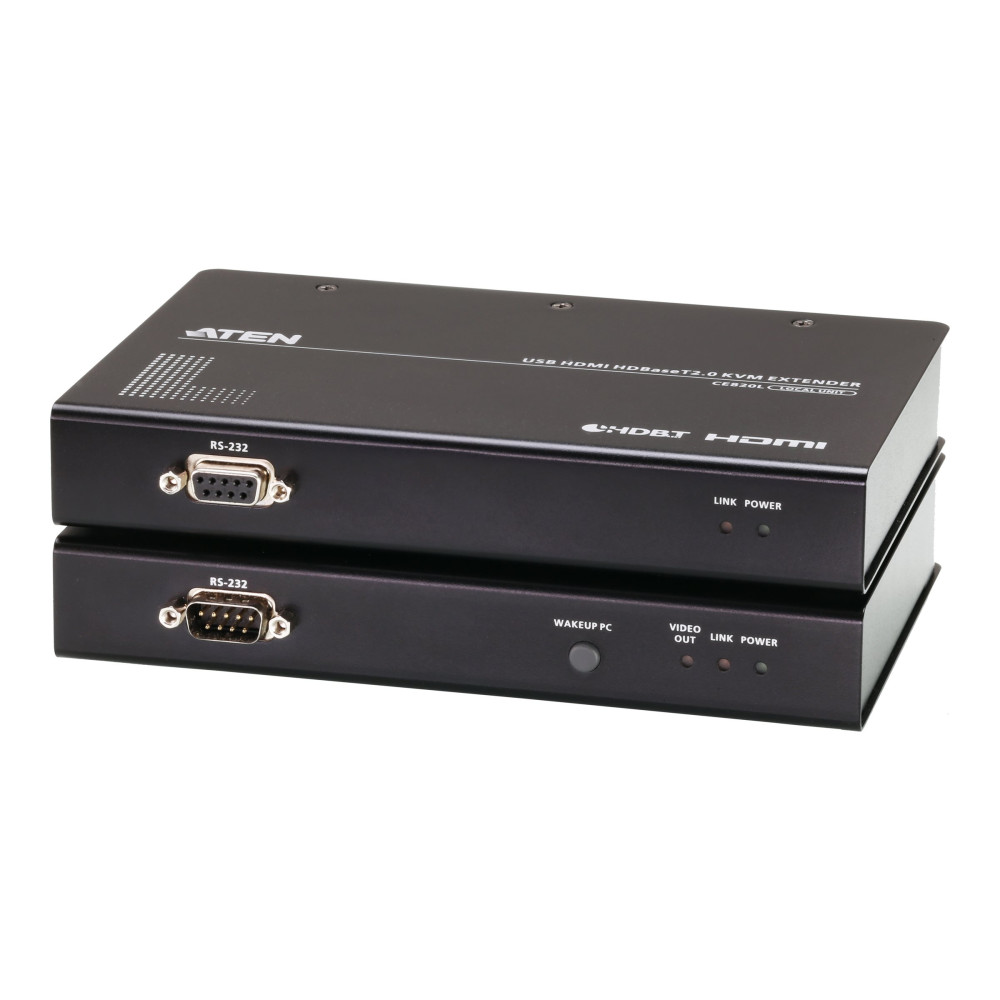 Produktbild för ATEN CE820-ATA - förlängare för tangentbord/video/mus/seriell/USB - HDBaseT 2.0
