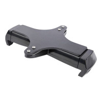 Produktbild för StarTech.com VESA Mount Adapter for Tablets 7.9 to 12.5in - Up to 2kg (4.4lb) - 75x75/100x100 VESA Patterns - Universal Anti-Theft Tablet VESA Mount Clamp - Secure Tablet Mount - Black monteringssats - för surfplatta - svart