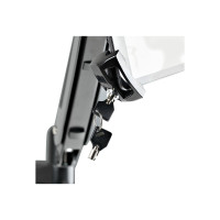 Produktbild för StarTech.com VESA Mount Adapter for Tablets 7.9 to 12.5in - Up to 2kg (4.4lb) - 75x75/100x100 VESA Patterns - Universal Anti-Theft Tablet VESA Mount Clamp - Secure Tablet Mount - Black monteringssats - för surfplatta - svart