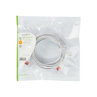 Produktbild för Nedis patch-kabel - 10 m - vit