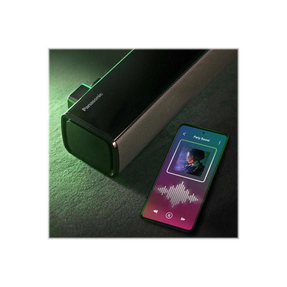 Produktbild för Panasonic SC-HTB100 - soundbar - trådlös