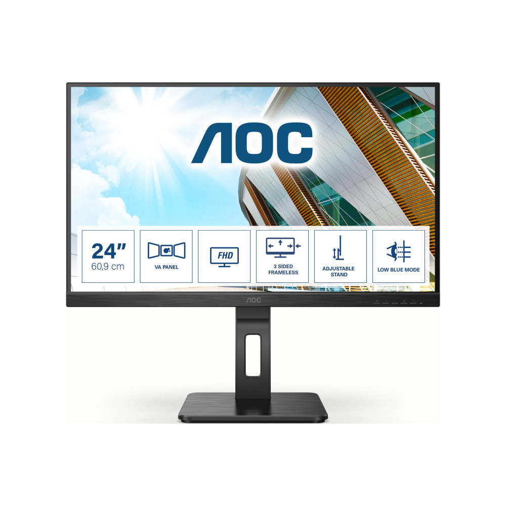 Produktbild för AOC Pro-line 24P2QM - P2 Series - LED-skärm - Full HD (1080p) - 24"