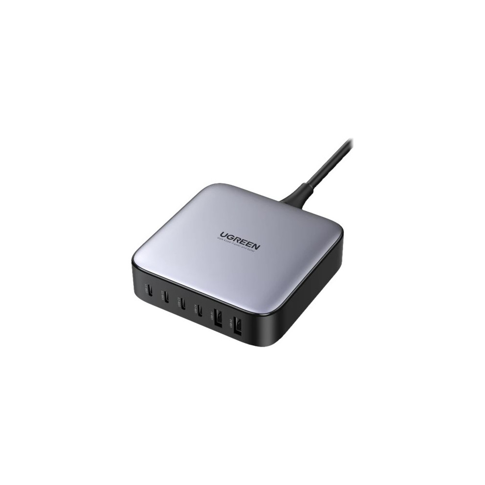 Produktbild för Ugreen Nexode strömadapter - 4 x USB-C, 2 x USB - 200 Watt