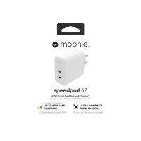 Produktbild för mophie speedport 67 strömadapter - USB-C - 67 watt