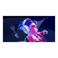 Produktbild för SteelSeries Arctis Nova 1P - headset - 3,5 mm kontakt