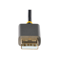 Produktbild för Startech 1ft (30cm) HDMI to DisplayPort Adapter, Active 4K 60Hz HDMI Source to DP Monitor Adapter Cable, USB Bus Powered, HDMI 2.0 to DisplayPort Converter for Laptops/PC - Supports HDR and Ultrawide Displays (128-HDMI-DISPLAYPORT) - adapterkabel - Displa