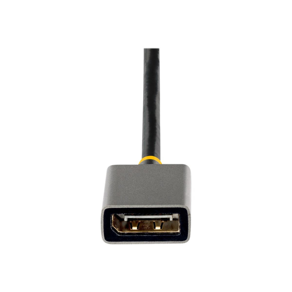 Produktbild för Startech 1ft (30cm) HDMI to DisplayPort Adapter, Active 4K 60Hz HDMI Source to DP Monitor Adapter Cable, USB Bus Powered, HDMI 2.0 to DisplayPort Converter for Laptops/PC - Supports HDR and Ultrawide Displays (128-HDMI-DISPLAYPORT) - adapterkabel - Displa