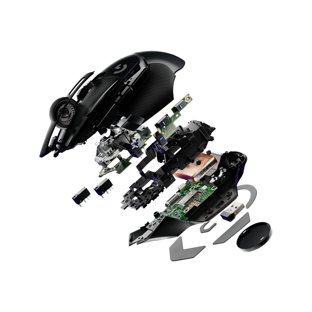 Produktbild för Logitech G G502 X - mus - USB - svart