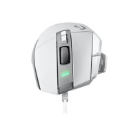Produktbild för Logitech G G502 X - mus - USB - vit