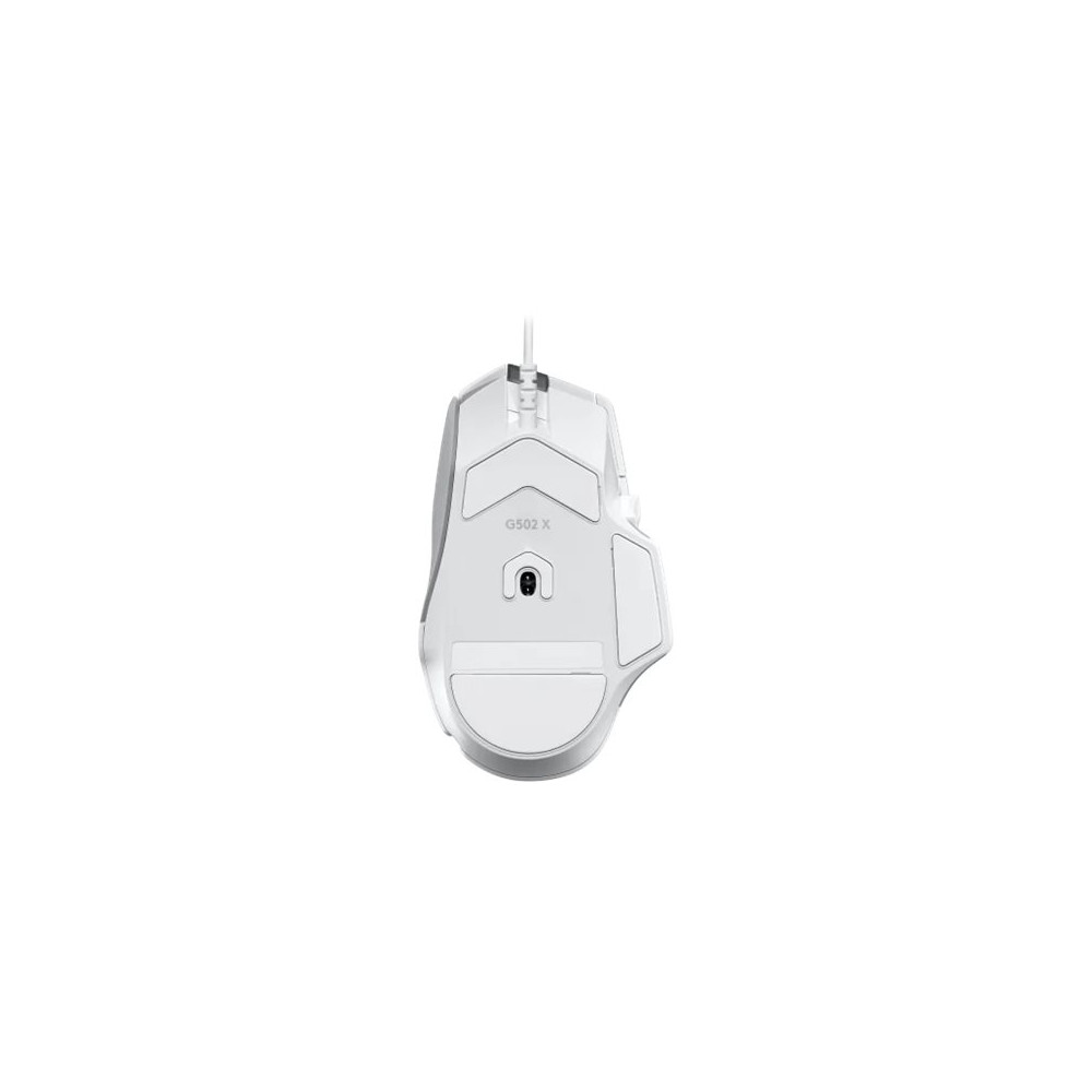 Produktbild för Logitech G G502 X - mus - USB - vit