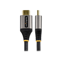 Produktbild för Startech 12ft (4m) HDMI 2.1 Cable, Certified Ultra High Speed HDMI Cable 48Gbps, 8K 60Hz/4K 120Hz HDR10+ eARC, Ultra HD 8K HDMI Cable/Cord w/TPE Jacket, For UHD Monitor/TV/Display - Dolby Vision/Atmos, DTS-HD (HDMM21V4M) - HDMI-kabel med Ethernet - 4 m