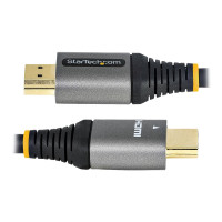 Produktbild för Startech 12ft (4m) HDMI 2.1 Cable, Certified Ultra High Speed HDMI Cable 48Gbps, 8K 60Hz/4K 120Hz HDR10+ eARC, Ultra HD 8K HDMI Cable/Cord w/TPE Jacket, For UHD Monitor/TV/Display - Dolby Vision/Atmos, DTS-HD (HDMM21V4M) - HDMI-kabel med Ethernet - 4 m