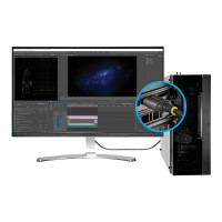 Produktbild för Startech 12ft (4m) HDMI 2.1 Cable, Certified Ultra High Speed HDMI Cable 48Gbps, 8K 60Hz/4K 120Hz HDR10+ eARC, Ultra HD 8K HDMI Cable/Cord w/TPE Jacket, For UHD Monitor/TV/Display - Dolby Vision/Atmos, DTS-HD (HDMM21V4M) - HDMI-kabel med Ethernet - 4 m