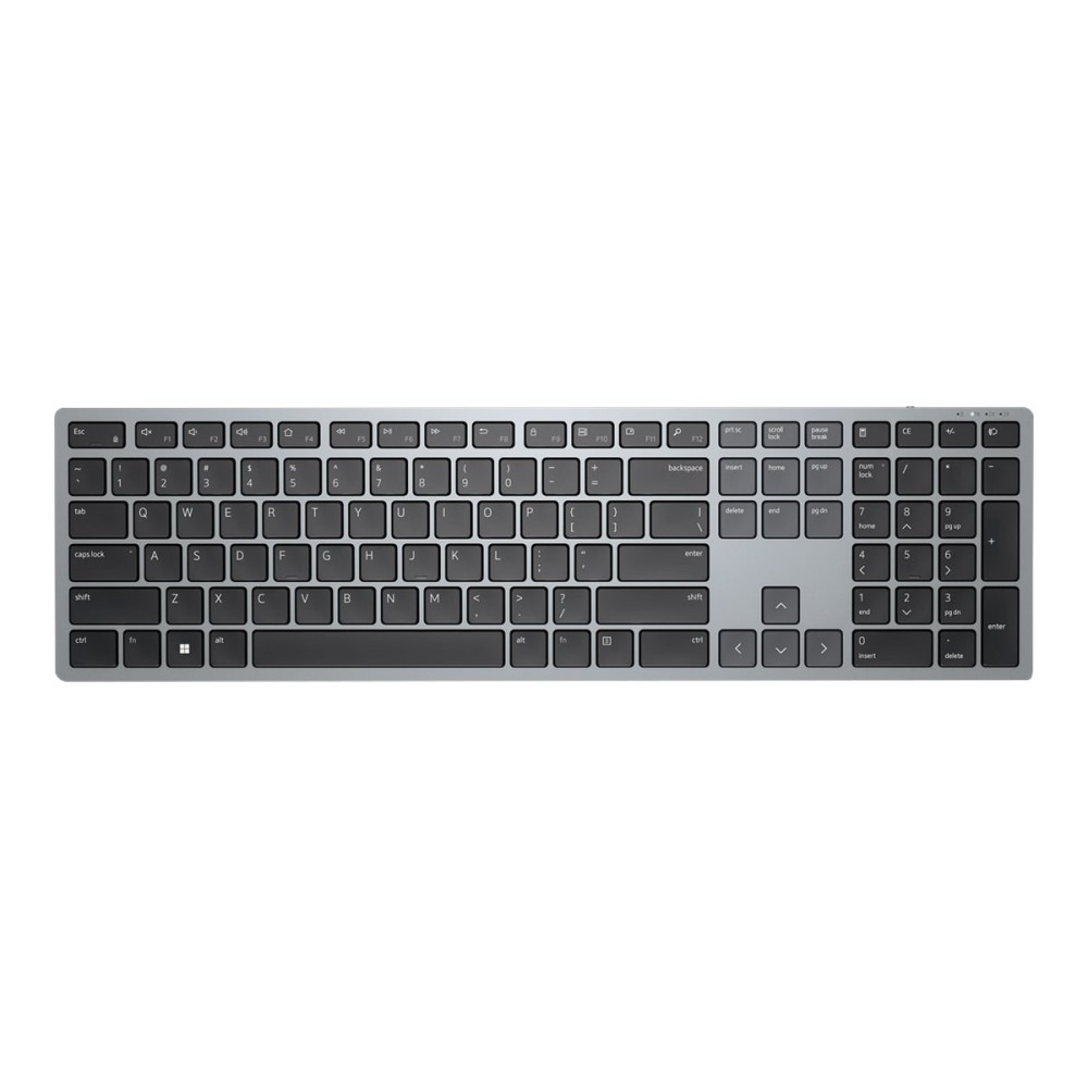 Produktbild för Dell Multi-Device KB700 - tangentbord - QWERTY - hela norden - grå Inmatningsenhet