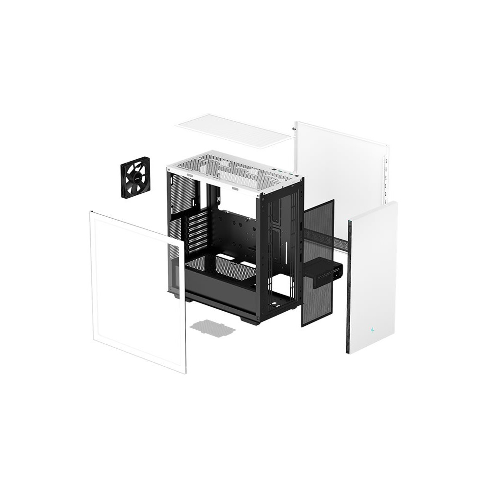 Produktbild för DeepCool CH510 WH - mid tower - utökad ATX