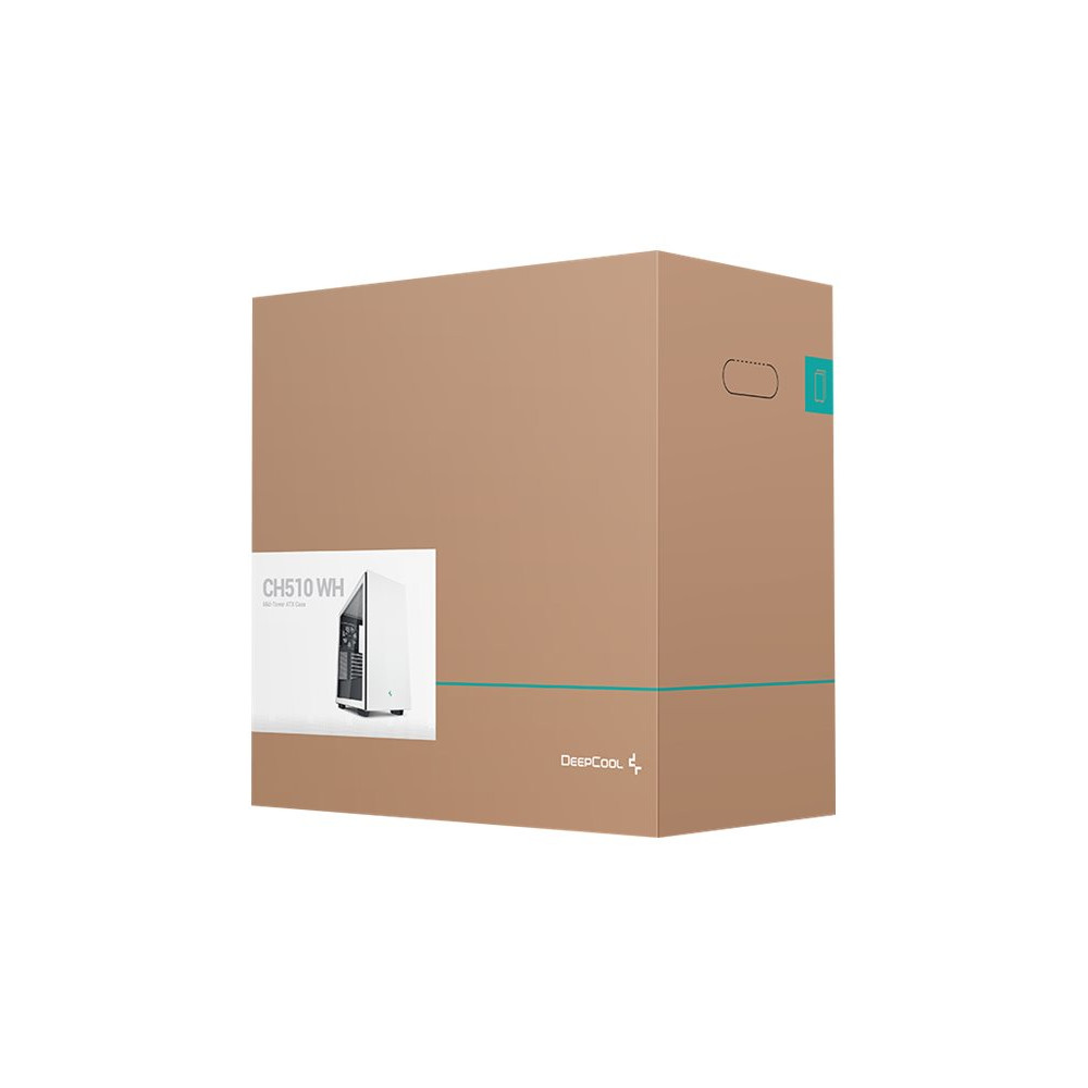 Produktbild för DeepCool CH510 WH - mid tower - utökad ATX