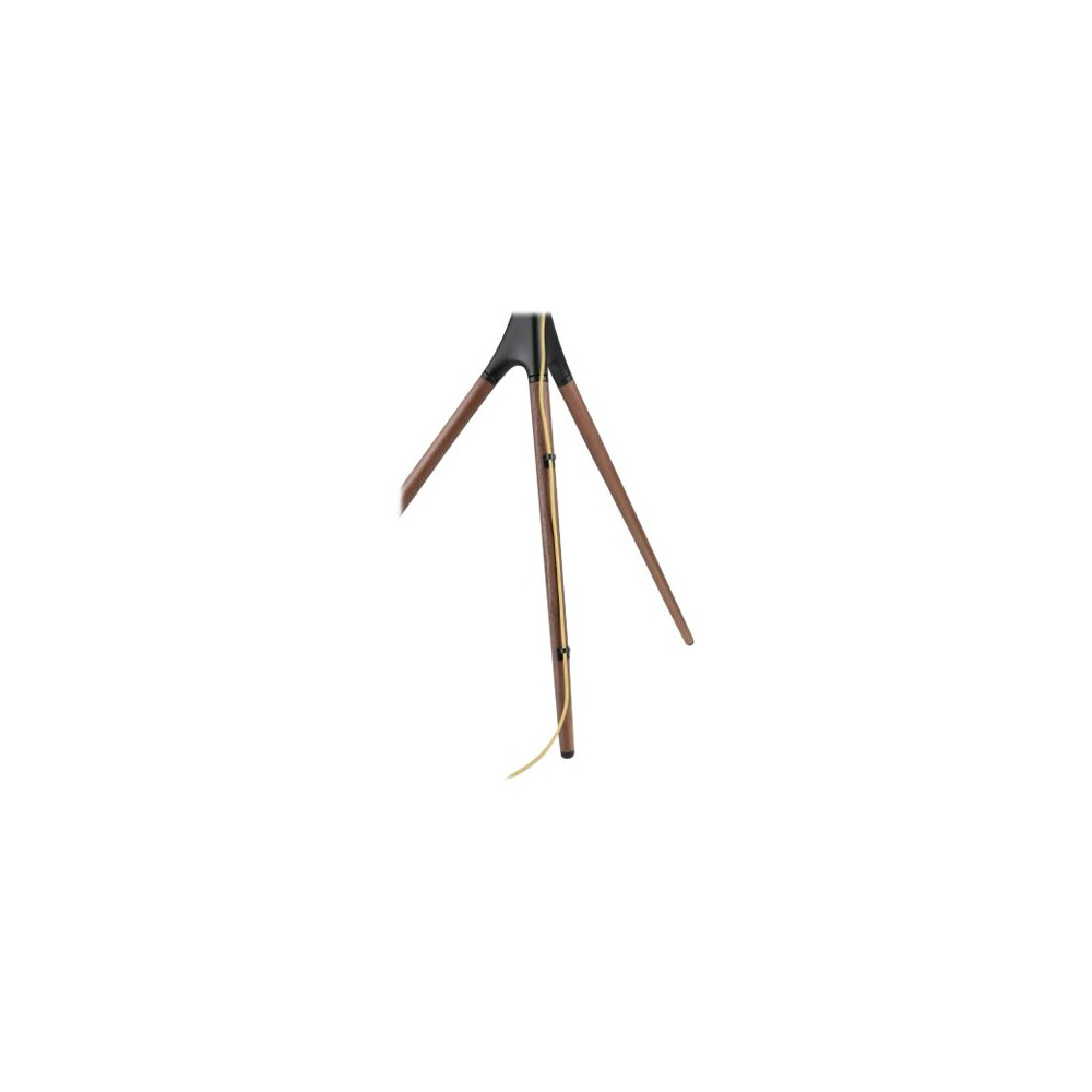 Produktbild för Manhattan TV & Monitor Mount, Tripod Floor Stand, 1 screen, Screen Sizes: 37-65", Black, VESA 200x200 to 600x400mm, Max 32kg, LFD, Lifetime Warranty ställ - stativ - för platt panel - portabel - svart, brun