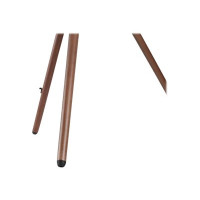 Produktbild för Manhattan TV & Monitor Mount, Tripod Floor Stand, 1 screen, Screen Sizes: 37-65", Black, VESA 200x200 to 600x400mm, Max 32kg, LFD, Lifetime Warranty ställ - stativ - för platt panel - portabel - svart, brun