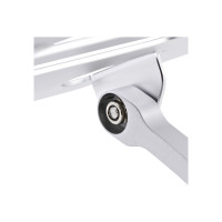 Produktbild för StarTech.com Laptop Stand for Desk, Ergonomic Laptop Stand Adjustable Height, Aluminum, Portable, Supports up to 22lb (10kg), Foldable Laptop Holder for Desk - Angled Notebook Computer Riser/Lift (ADJ-LAPTOP-RISER) - ställ för bärbar dator