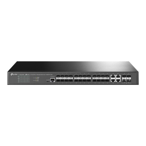 TP-LINK Technologies TP-Link JetStream TL-SG3428XF V1 - switch - 28 portar - Administrerad - rackmonterbar