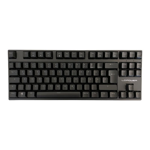 LC Power LC Power LC-KEY-MECH-2-RGB-C-W - tangentbord - TKL - QWERTZ - tysk - svart Inmatningsenhet