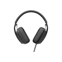 Produktbild för Logitech Zone Vibe Wireless - headset - USB-C via Bluetooth-adapter
