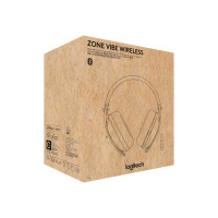 Produktbild för Logitech Zone Vibe Wireless - headset - USB-C via Bluetooth-adapter
