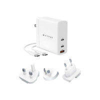 Produktbild för HyperJuice strömadapter - GaN-teknik - USB, 2 x USB-C - 140 watt
