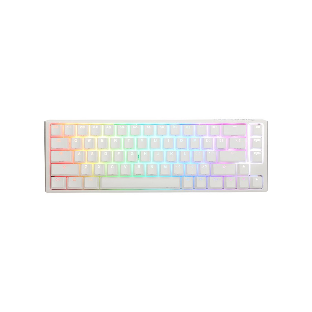 Produktbild för Ducky One 3 SF - tangentbord - QWERTZ - tysk - kritvit Inmatningsenhet