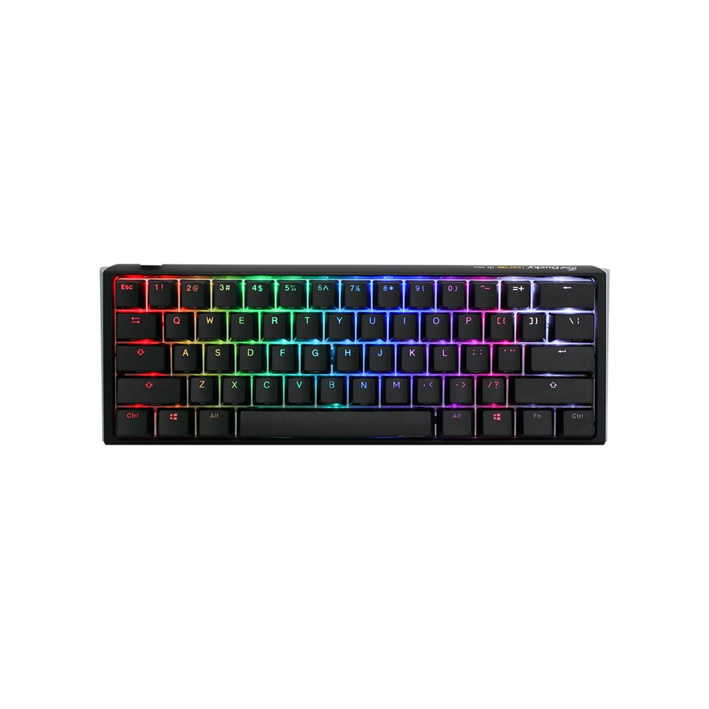 Produktbild för Ducky One 3 Mini - tangentbord - QWERTY - tysk - classic black Inmatningsenhet