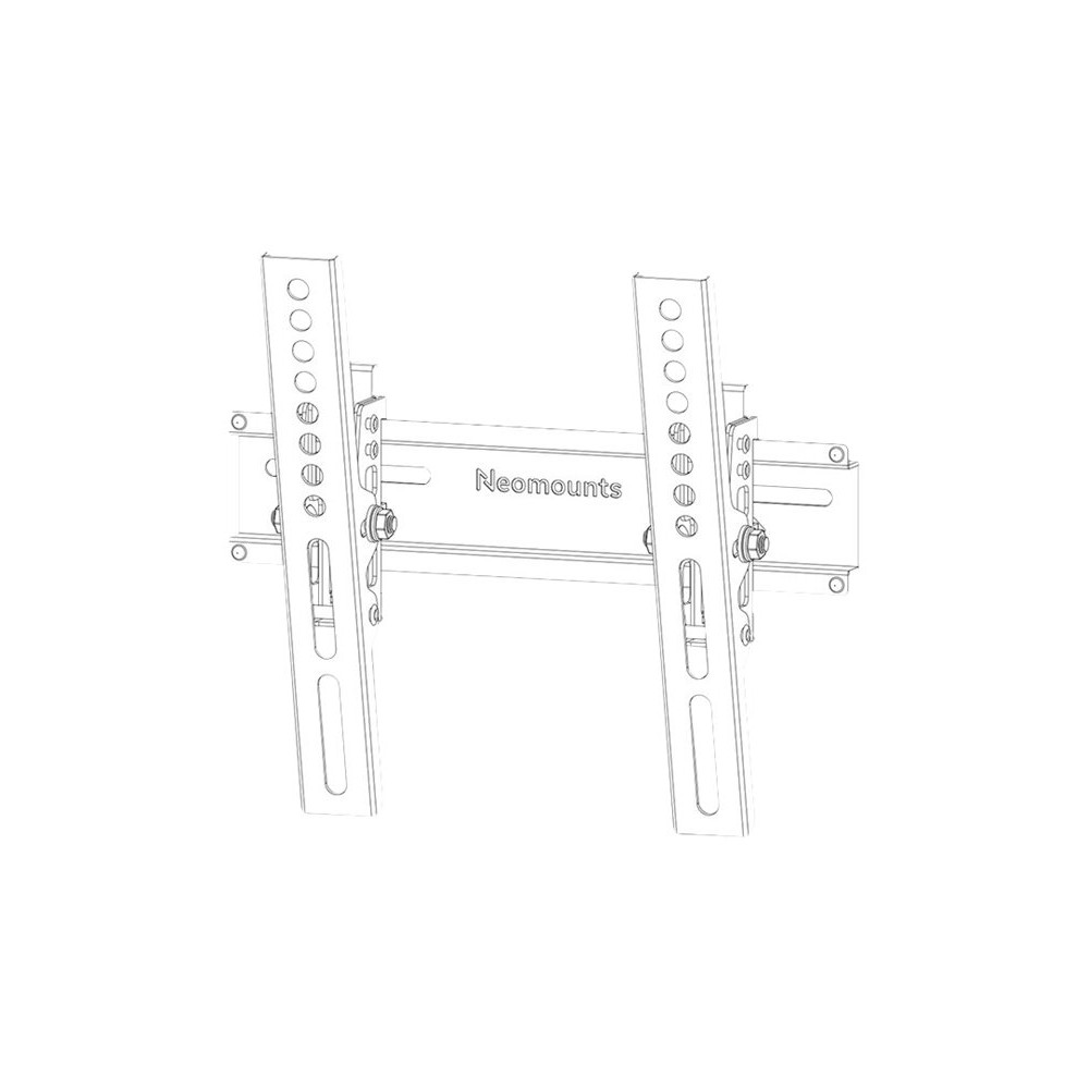 Produktbild för Neomounts WL35-350BL12 monteringssats - för platt panel - svart