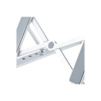Produktbild för StarTech.com Foldable Laptop Riser Stand, Portable Height Adjustable Ergonomic Laptop Stand, Ventilated Aluminum Frame Supports 22lb (10Kg), Tilt/Raised/Angled Laptop/Tablet Stand, Collapsible Design - ställ för bärbar dator
