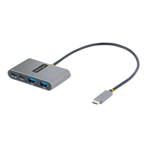 StarTech.com StarTech.com 4-Port USB-C Hub with 100W Power Delivery Pass-Through Charging, 2x USB-A + 2x USB-C, 5Gbps, USBC Hub w/ 1ft (30cm) Long Cable, Portable Laptop USB Type-C to USB-A/C Hub - USB 3.0 Expansion Hub (5G2A2CPDB-USB-C-HUB) - hubb - 4 portar