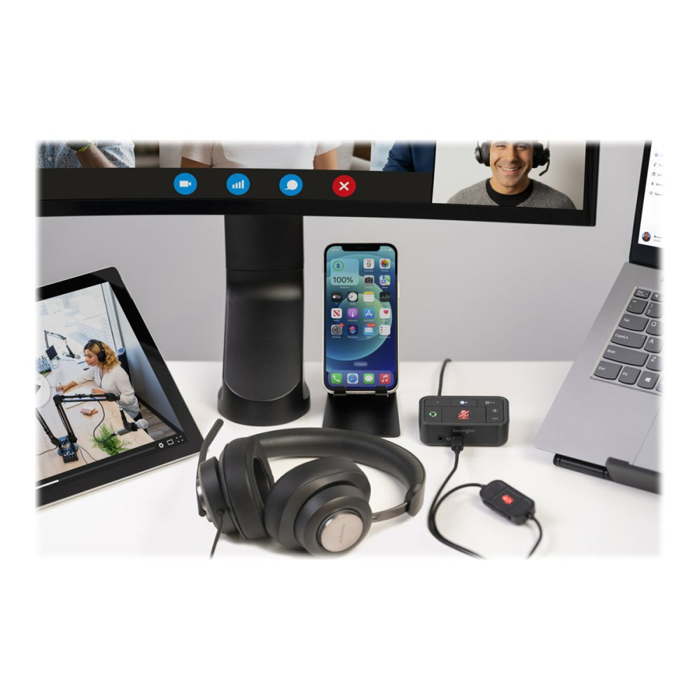 Produktbild för Kensington H2000 - headset - USB-C