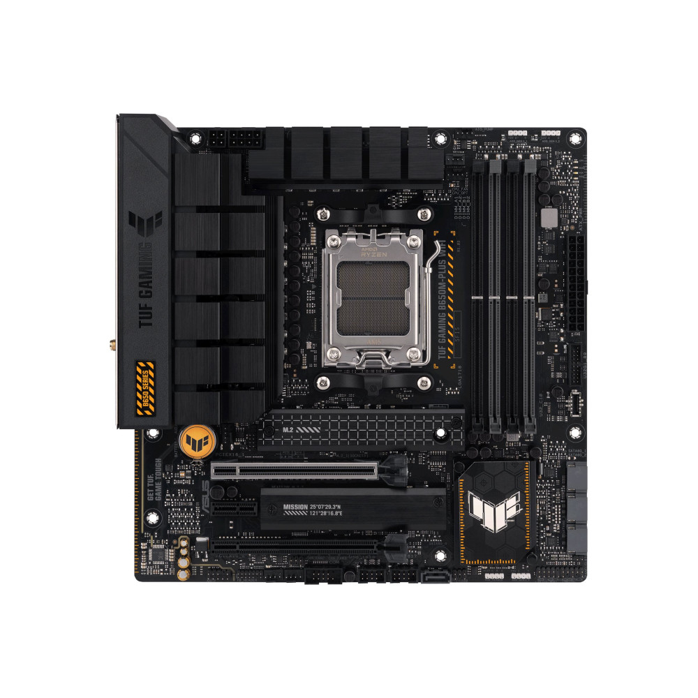 Produktbild för ASUS TUF Gaming B650M-Plus WIFI - moderkort - micro ATX - Socket AM5 - AMD B650