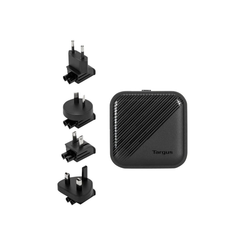 Produktbild för Targus strömadapter - GaN - USB-C, USB typ A - 65 watt