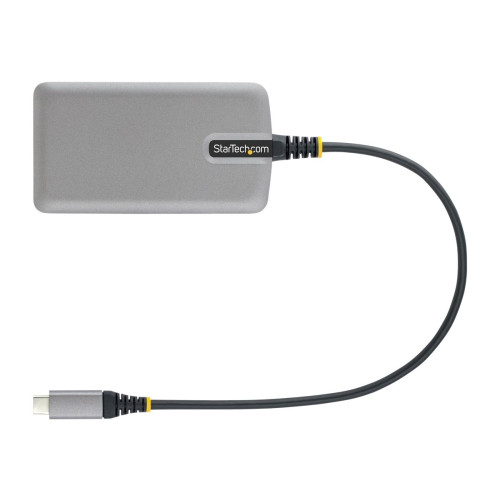 StarTech.com StarTech.com 3-Port USB-C Hub with Ethernet, 3x USB-A Ports, Gigabit Ethernet, USB 3.0 5Gbps, Bus-Powered, USB Type-C Hub w/GbE and 1ft/30cm Long Cable, Portable Laptop USB C Hub Adapter - USB Expansion Hub, RJ45 (5G3AGBB-USB-C-HUB) - hubb - 3 portar
