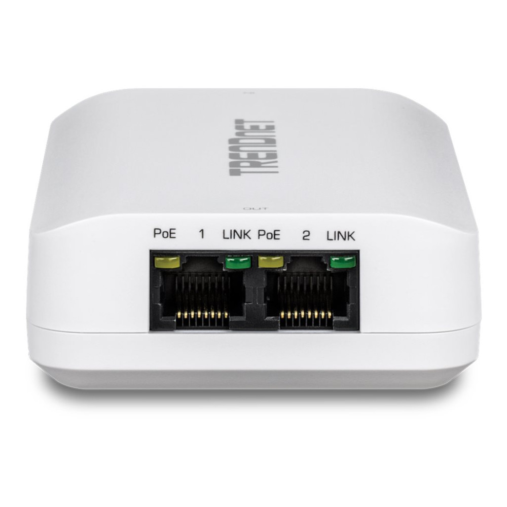 Produktbild för TRENDnet TPE-BE200 - nätverksförlängare - 10Mb LAN, 100Mb LAN, 1GbE - TAA-kompatibel