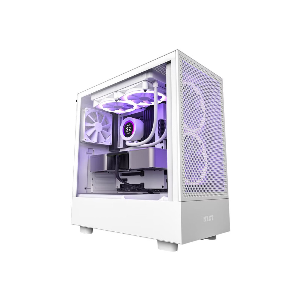 Produktbild för NZXT H series H5 Flow - mid tower - utökad ATX