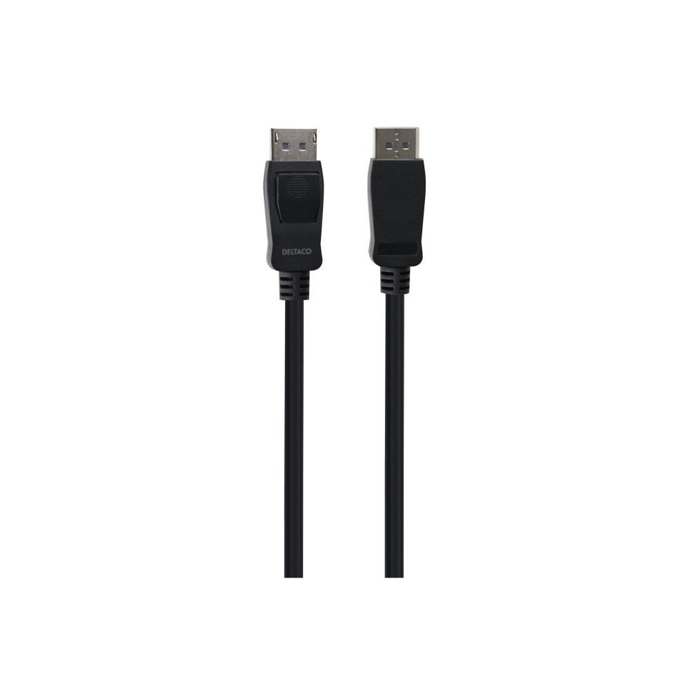 Produktbild för DELTACO - DisplayPort-kabel - DisplayPort till DisplayPort - 5 m