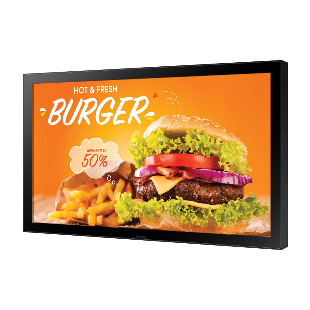 Produktbild för Samsung OH24B OHB Series - 24" LED-bakgrundsbelyst LCD-skärm - Full HD - utomhus - för interaktiv skyltning/interaktiv kommunikation